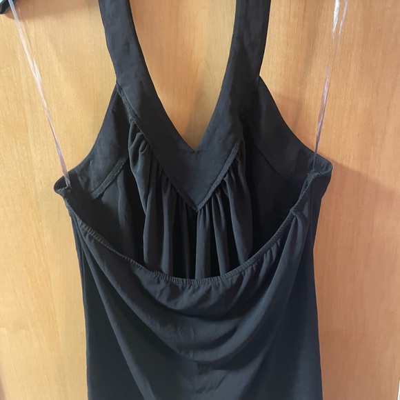 Black beaded halter top - Picture 2 of 3